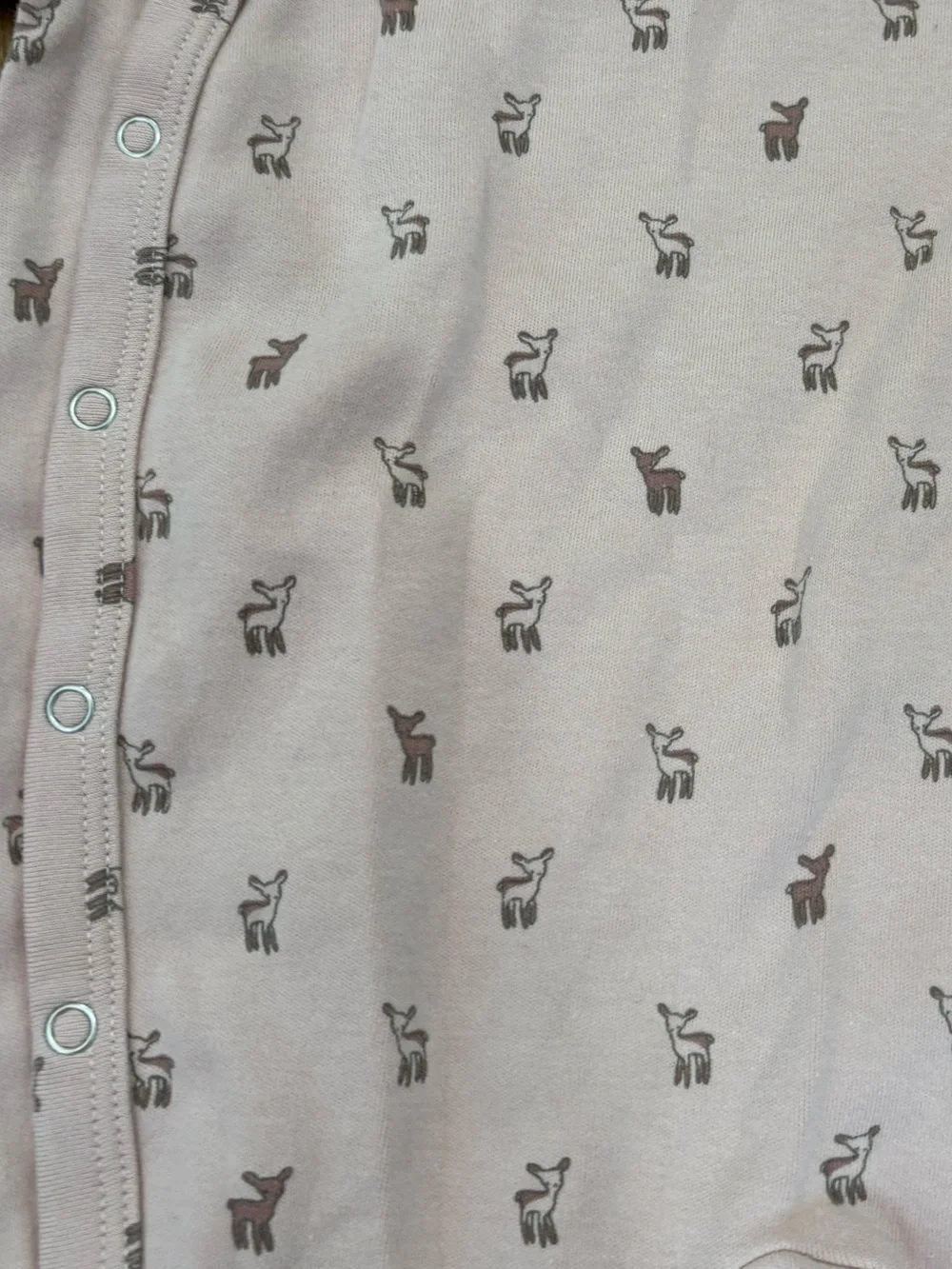 Pehr Little Lamb Snap Onesie Organic Cotton